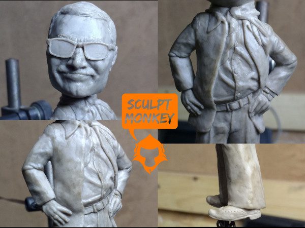 Custom 4 inch figurine - Sculpt Details