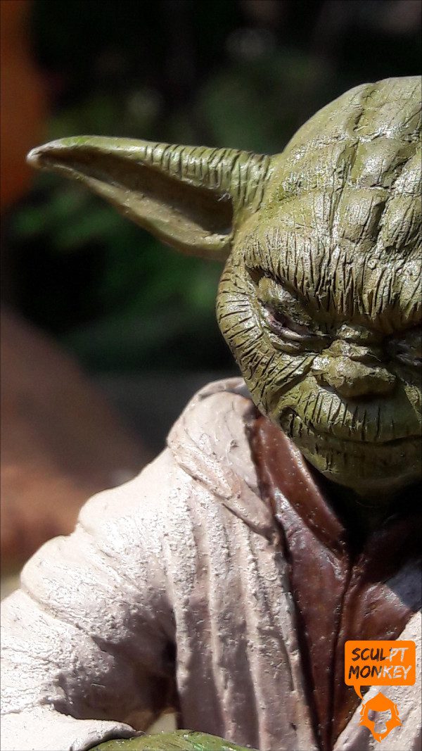 Custom Yoda figurine - Beauty shot