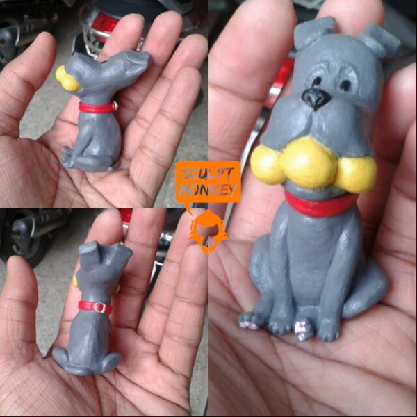 Playful Puppy Figurine - Test and Size