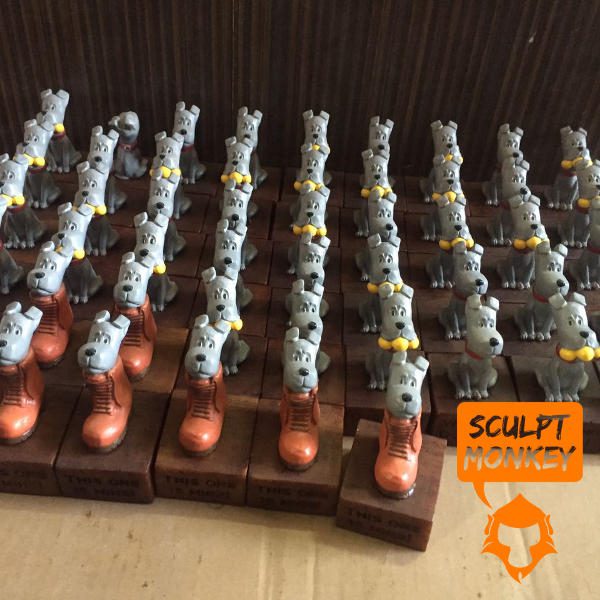 Puppy Figurines - Production