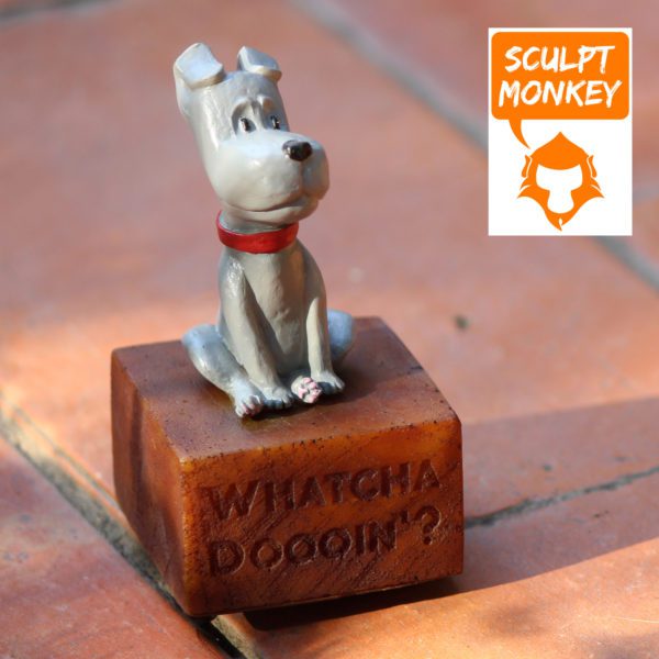 Curious Puppy Figurine BG