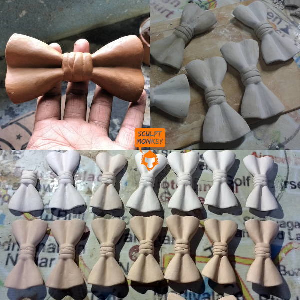 Slip Cast Varities - Version 3 Final - Ceramic Bow Tie