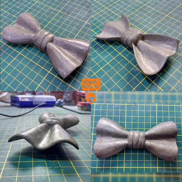 Making the bow tie Version 3 Final - Ceramic Bow Tie