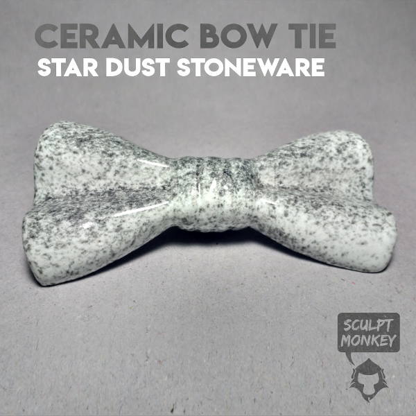 Star Dust Stoneware - Ceramic Bow Tie