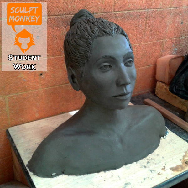 Student Work - Sculpting Class - Harita 03