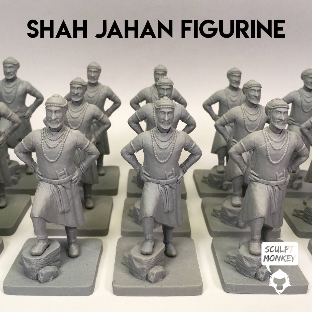 Shah Jahan Playable Figurine Group Grid