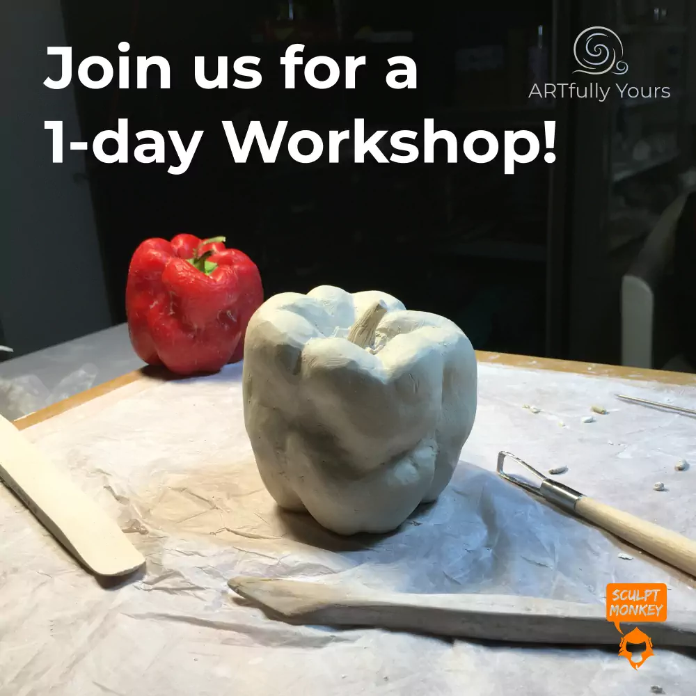 1-day Sculpture Basics Workshop - Join us!